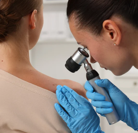 Proses pemeriksaan kulit